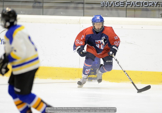 2014-11-30 Torino Bulls-Hockey Milano Rossoblu U12 (1-3)